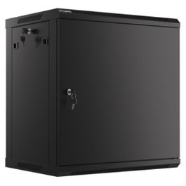 Lanberg WF01-6412-00B Armoire murale rack 19 pouces 12U noir capacité 60 kg