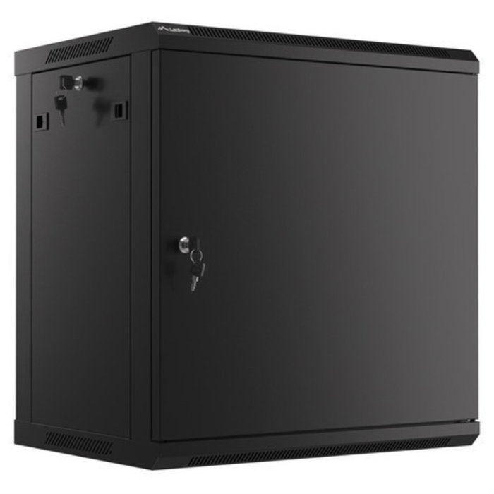 Lanberg WF01-6412-00B Armoire murale rack 19 pouces 12U noir capacité 60 kg Lanberg WF01-6412-00B Armoire murale rack 19 pouces 12U noir capacité 60 kg