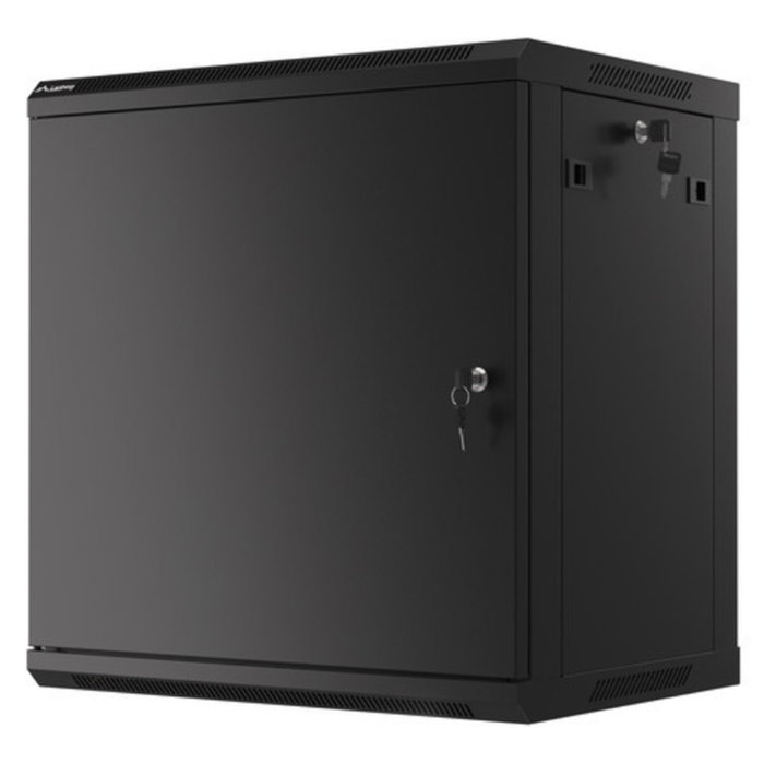 Lanberg WF01-6412-00B Armoire murale rack 19 pouces 12U noir capacité 60 kg Lanberg WF01-6412-00B Armoire murale rack 19 pouces 12U noir capacité 60 kg