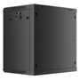 Lanberg WF01-6412-00B Armoire murale rack 19 pouces 12U noir capacité 60 kg