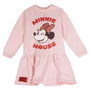 Cerdá Vestido French Terry Minnie - Robe pour fille 6 ans - Taille 6 ans - Couleur Rose