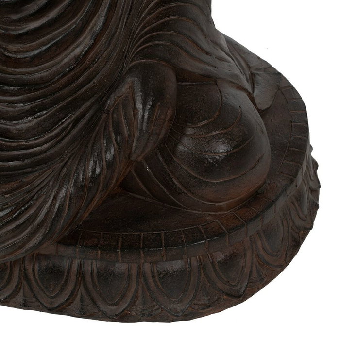 BigBuy Home Figurine Décorative Marron Buda