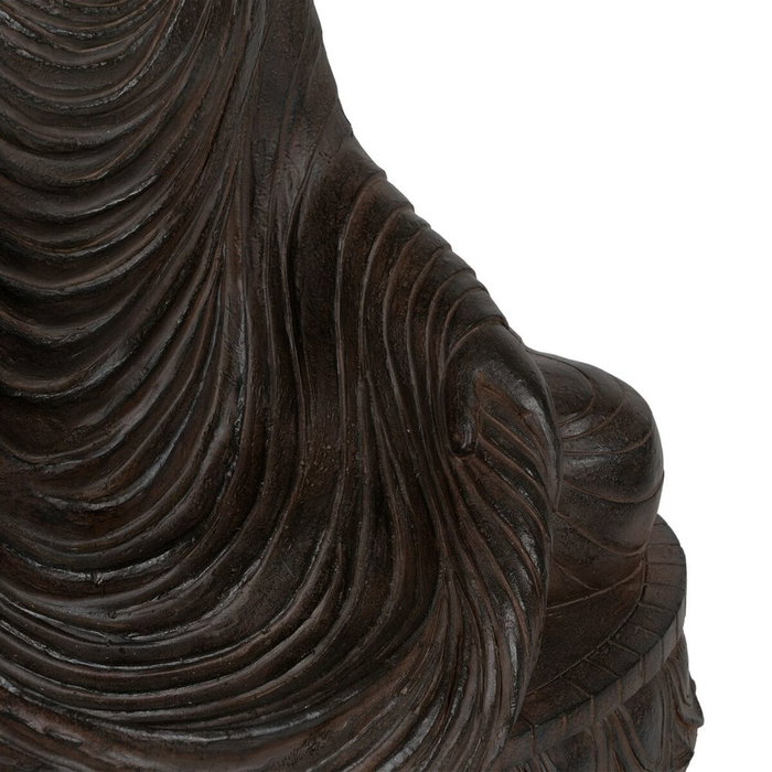 BigBuy Home Figurine Décorative Marron Buda