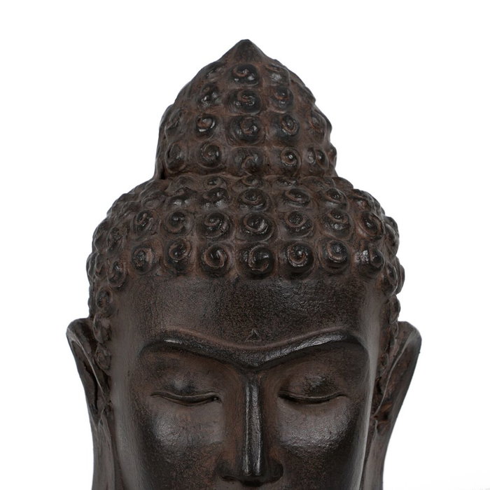 BigBuy Home Figurine Décorative Marron Buda