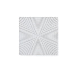 Cabecero Artisanal en MDF Blanc 90x90 cm - Tête de Lit Décorative Gris Clair en Panneau de MDF - GINER Y COLOMER