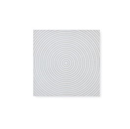 Cabecero Artisanal en MDF Blanc 90x90 cm - Tête de Lit Décorative Gris Clair en Panneau de MDF - GINER Y COLOMER