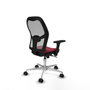 Piqueras y Crespo Chaise de Bureau Jorquera 3D086N0 Bordeaux