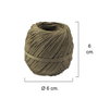WOLFPACK LINEA PROFESIONAL Ficelle polie n° 6 (bobine 50 g)