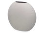 Giftdecor Vase Céramique Circulaire Gris 40 cm (Set de 2)