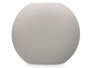Giftdecor Vase Céramique Circulaire Gris 40 cm (Set de 2)
