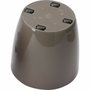Garden ID Cache-pot Shiny Taupe Brillant avec Roulettes 30 x 27 cm