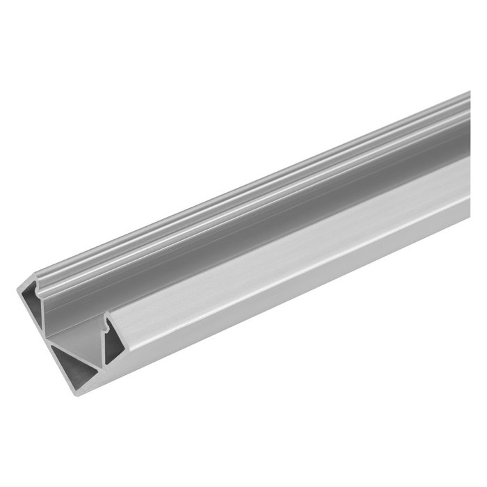 Ledvance Profil moyen pour bandes LED PM06/E/18X18/12/1 1M Gris Ledvance Profil moyen pour bandes LED PM06/E/18X18/12/1 1M Gris