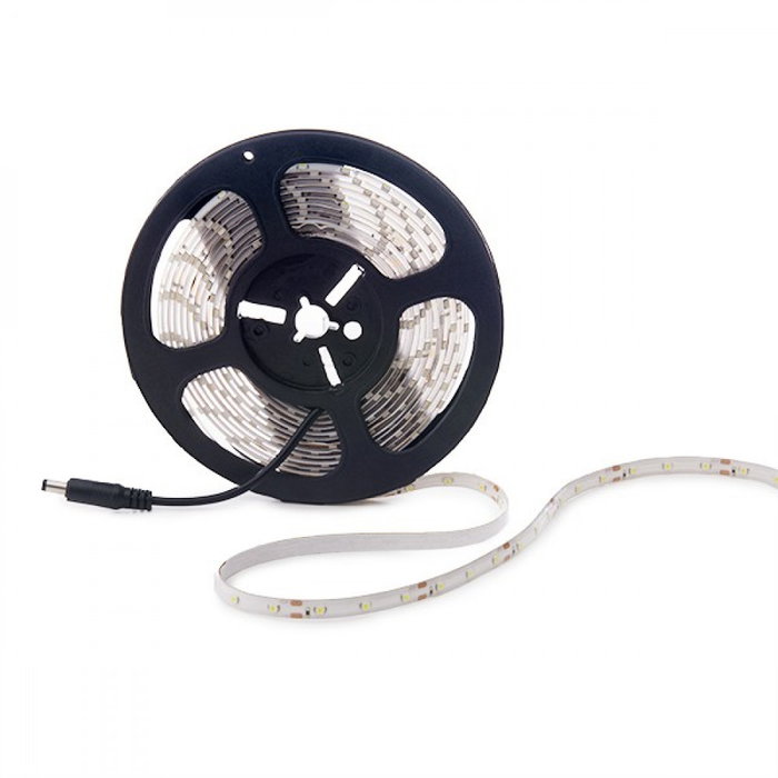 Tira de LEDs SMD3528 Blanc Froid 12VDC 5m IP65 24W 1200Lm 6000K 300 LEDs 8mm Tira de LEDs SMD3528 Blanc Froid 12VDC 5m IP65 24W 1200Lm 6000K 300 LEDs 8mm