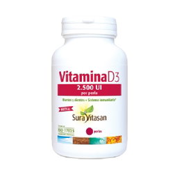 SURA VITASAN Vitamine D3 2.500 UI 120 perles
