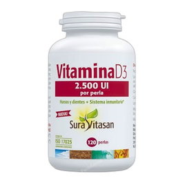 SURA VITASAN Vitamine D3 2500UI 120 perles