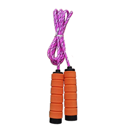 Marbueno 10384N Corde à Sauter Mousse Orange 5mm x 2,5m Jardin et Plage Été