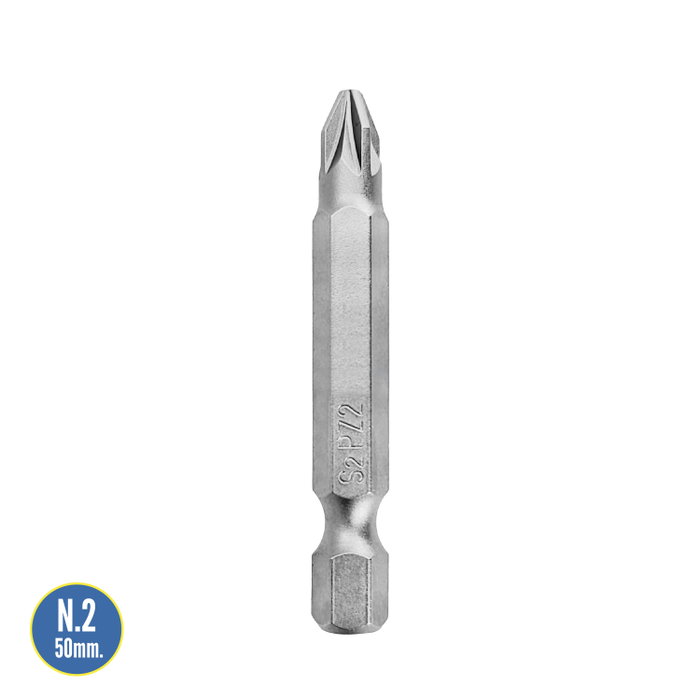 Wolfpack Linea Profesional Lot de 50 embouts longs Pozidriv N.2 Wolfpack Linea Profesional Lot de 50 embouts longs Pozidriv N.2