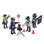 Playmobil Set métiers de la police avec 4 policiers et 35 pièces 71730