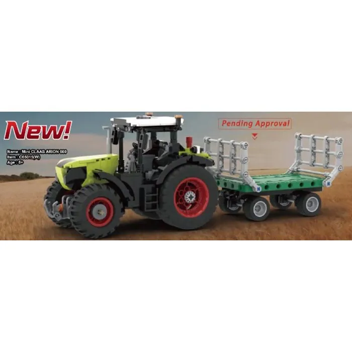 Cada Construction - Tracteur Mini Claas Arion - 448 pièces Cada Construction - Tracteur Mini Claas Arion - 448 pièces