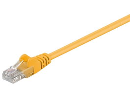 MicroConnect Câble réseau CAT5e U/UTP 2m Jaune