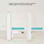 TooQ Chargeur Mural GaN 65W Blanc TQWC-GANSL65W1A1C
