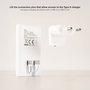 Chargeur mural TooQ TQWC-GANSL65W1A1C Blanc 65 W