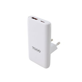 Chargeur mural TooQ TQWC-GANSL65W1A1C Blanc 65 W