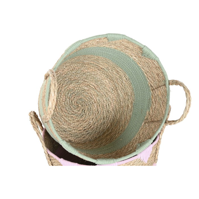 Home ESPRIT Panier décoratif Enfant - Lot de 3 Unités - 36 x 36 x 37 cm