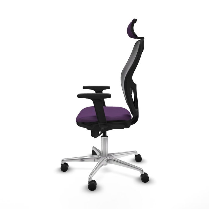 Piqueras y Crespo Chaise de Bureau avec Appui-tête Jorquera 2D086N2 Violet Piqueras y Crespo Chaise de Bureau avec Appui-tête Jorquera 2D086N2 Violet