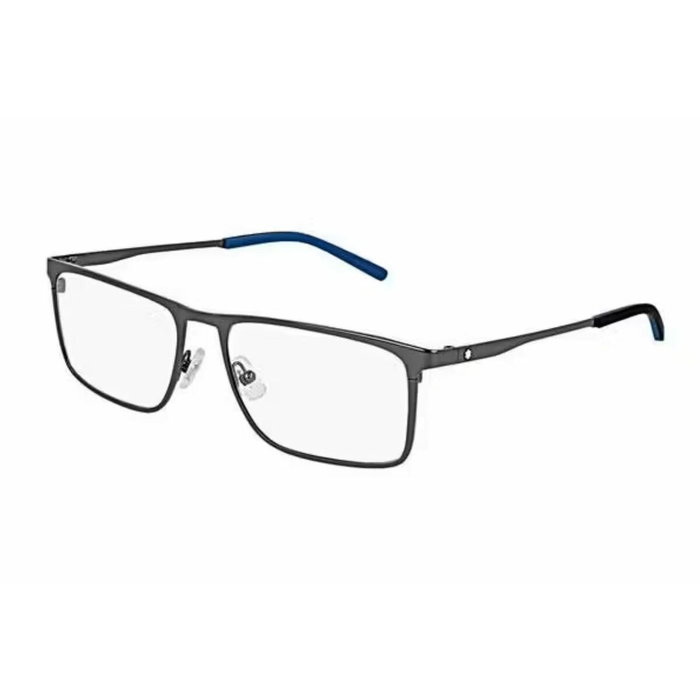 Monture de Lunettes Homme Montblanc MB0106O-002 Gris Ø 55 mm Monture de Lunettes Homme Montblanc MB0106O-002 Gris Ø 55 mm
