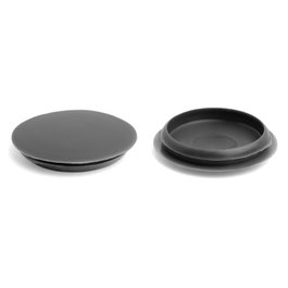 DUVER Bouchon embellisseur plastique anthracite 25 mm (Pack de 300)
