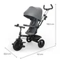 Kinderkraft ASTON 2 PLUS Tricycle évolutif 6 en 1 Gris
