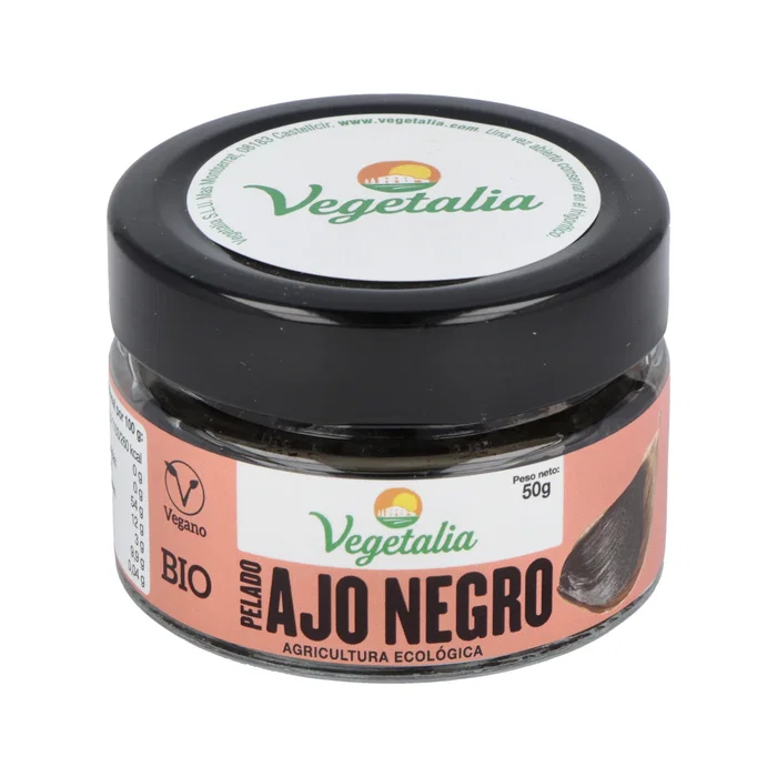 Vegetalia Ail Noir Pelé 50g Bio Vegetalia Ail Noir Pelé 50g Bio