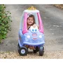 Little Tikes Cozy Coupe Fairy - Voiture d'enfant rose et violette avec klaxon et plancher amovible - Dès 18 mois