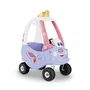 Little Tikes Cozy Coupe Fairy - Voiture d'enfant rose et violette avec klaxon et plancher amovible - Dès 18 mois