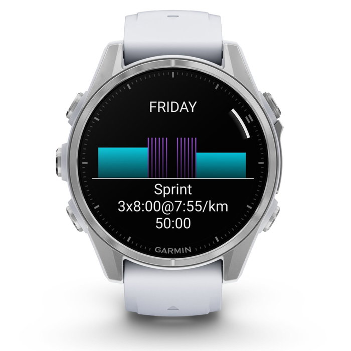 Garmin fenix 8 43mm Blanc / Argent Garmin fenix 8 43mm Blanc / Argent