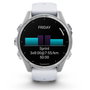 Garmin fenix 8 43mm Blanc / Argent