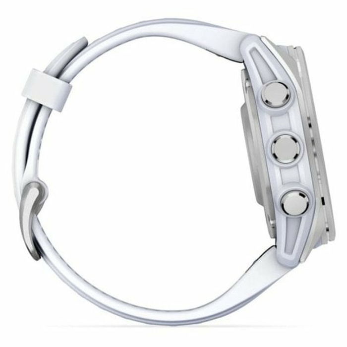 Garmin Montre connectée fénix 8 - 43 mm - Réf. 010-02903-00 - Blanc - Modèle S