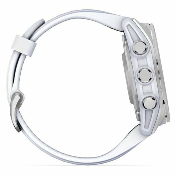 Garmin Montre connectée fénix 8 - 43 mm - Réf. 010-02903-00 - Blanc - Modèle S