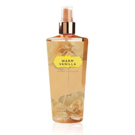 Idc Aqc Body Mist Warm Vanilla, Brume pour le Corps Parfum Chaud Vanille 250 mL, Fraîche et Versatile
