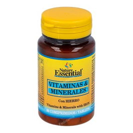 NATURE ESSENTIAL Vitaminas y Minerales 60 comprimés