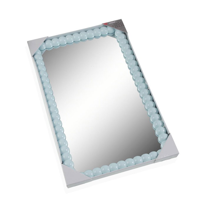 Miroir mural Versa Bleu 3,8 x 76 x 45,5 cm Miroir mural Versa Bleu 3,8 x 76 x 45,5 cm