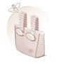 Verona Coche de muñeca plegable - Landau de poupée pliable pour poupées jusqu'à 48 cm, dimensions 42 x 80 x 81 cm