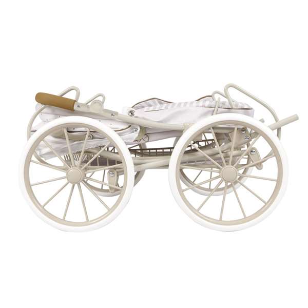 Verona Coche de muñeca plegable - Landau de poupée pliable pour poupées jusqu'à 48 cm, dimensions 42 x 80 x 81 cm