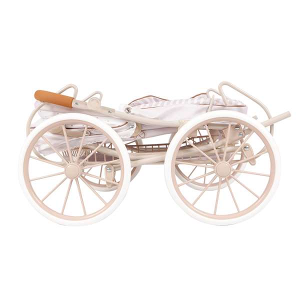 Verona Coche de muñeca plegable - Landau de poupée pliable pour poupées jusqu'à 48 cm, dimensions 42 x 80 x 81 cm