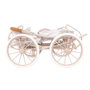 Verona Coche de muñeca plegable - Landau de poupée pliable pour poupées jusqu'à 48 cm, dimensions 42 x 80 x 81 cm