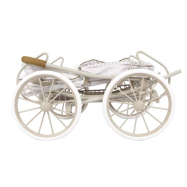 Verona Coche de muñeca plegable - Landau de poupée pliable pour poupées jusqu'à 48 cm, dimensions 42 x 80 x 81 cm