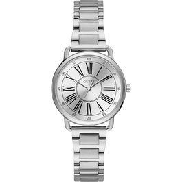 Guess W1148L1 - Montre analogique argentée