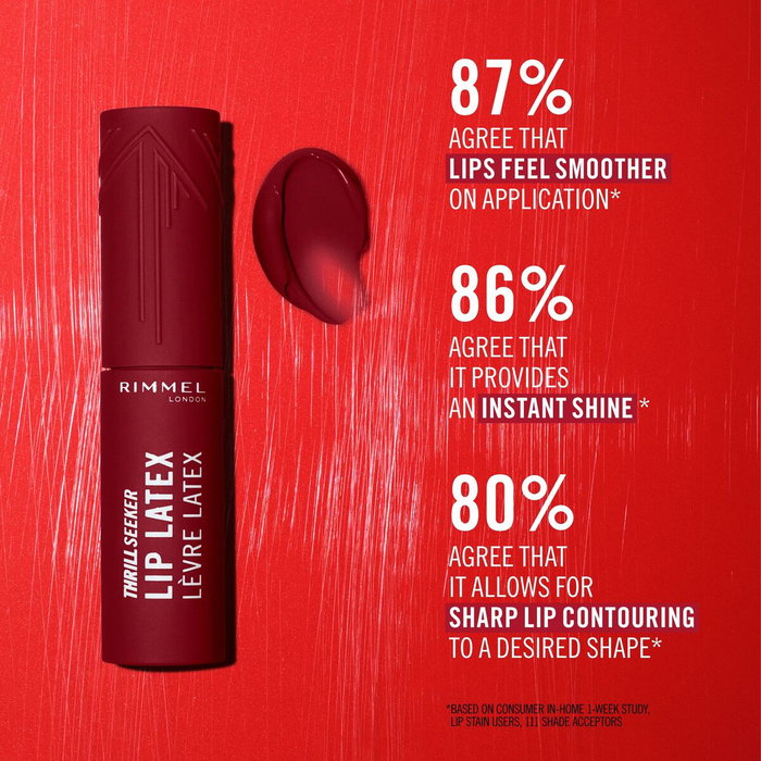 Rimmel London THRILL SEEKER LIP LATEX 300-Personnage principal 6 ml