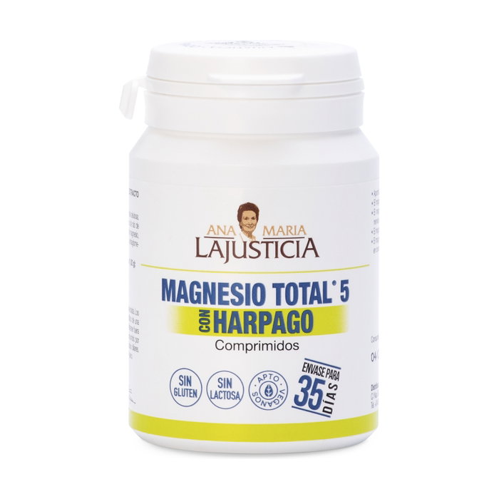 Ana Maria Lajusticia Magnésium Total 5 avec Harpagophytum, 70 comprimés Ana Maria Lajusticia Magnésium Total 5 avec Harpagophytum, 70 comprimés